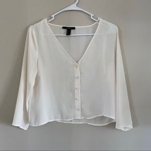 Forever21 Cropped Blouse
